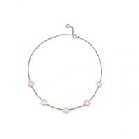 Chantecler Choker necklace with Suamèm symbols in 9Kt pink gold