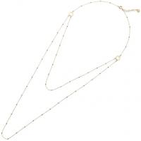 Chantecler Multiple strand necklace in yellow gold and diamonds