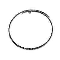 Chantecler Black Spinel and silver Chocker