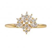 Artemer Diamond Snowflake Ring