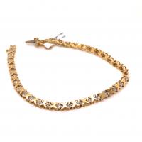 xoxo diamond tennis bracelet