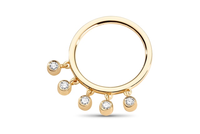 Ritani - Shaker Diamond Ring