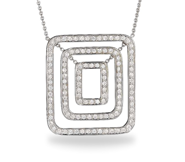 Ritani - Piece Swing Diamond Necklace