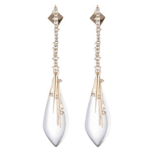 Alexis Bittar - Crystal Encrusted Post Earring