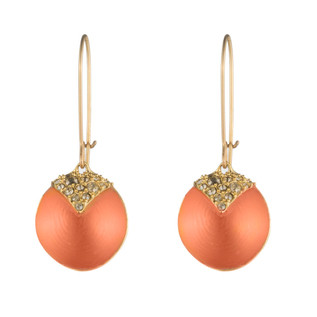 Alexis Bittar Origami Inlay Dangling Sphere Earring