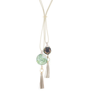 Alexis bittar tassel on sale necklace