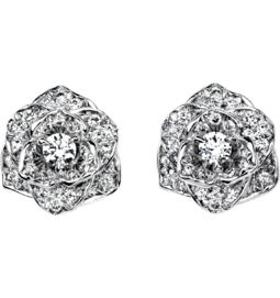 Piaget - White gold diamond earrings
