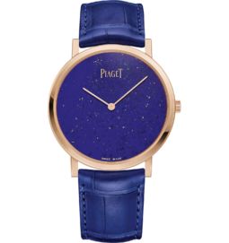 Piaget - Ultrathin watch mechanical rose gold lapis lazuli 38 mm