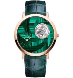 Piaget - Tourbillon watch ultrathin mechanical rose gold diamonds 41 mm