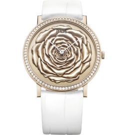 Piaget - Ultrathin watch mechanical rose gold diamonds 38 mm