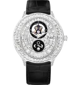 tourbillon watch ultra-thin white gold diamonds 46 mm tourbillon watch ultra-thin white gold diamonds 46 mm