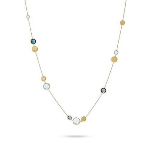 jaipur mixed blue topaz necklace jaipur mixed blue topaz necklace