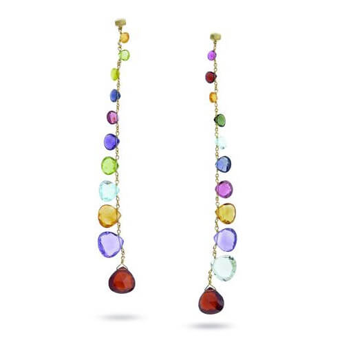 paradise elevated mixed stone duster earrings paradise elevated mixed stone duster earrings