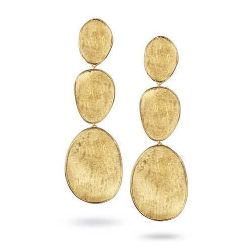 Marco Bicego - Lunaria Gold Large Triple Drop Earrings