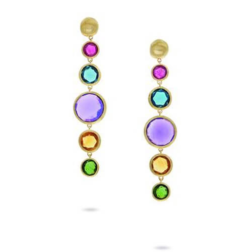 jaipur bold mixed gemstone drop earrings jaipur bold mixed gemstone drop earrings