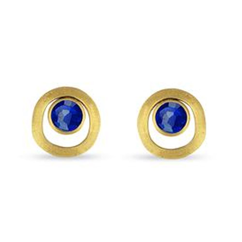 Marco Bicego - Jaipur Lapis Gold Link Stud Earrings