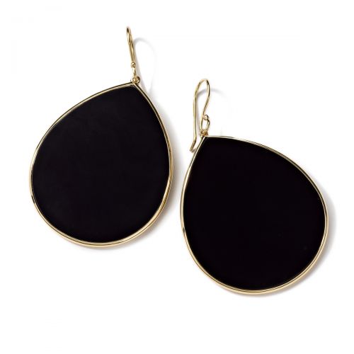 large teardrop earrings in 18k gold large teardrop earrings in 18k gold