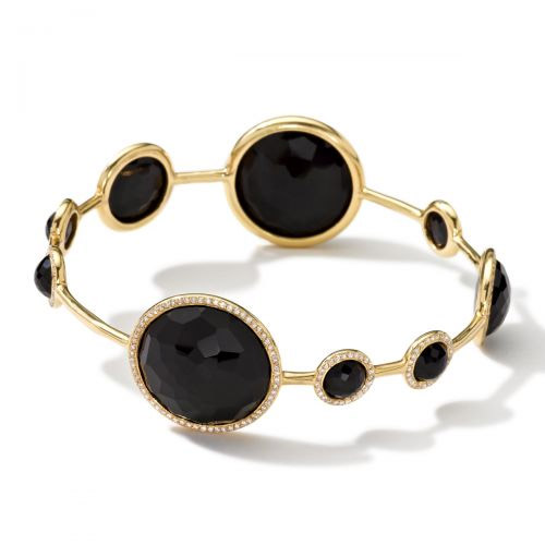 Ippolita - Bangle in 18K Gold with Diamonds