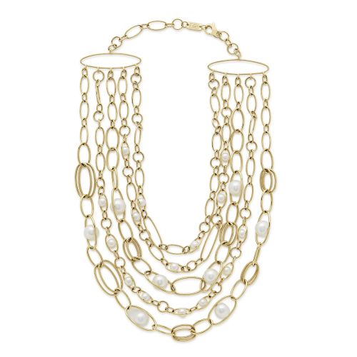 collar necklace in 18k gold collar necklace in 18k gold
