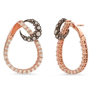Colette - Moon Drop Hoops