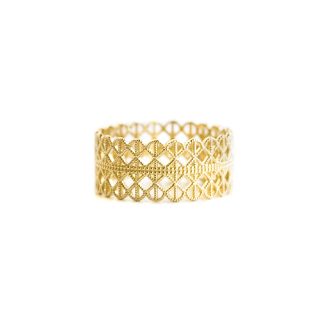 lace grid ring lace grid ring