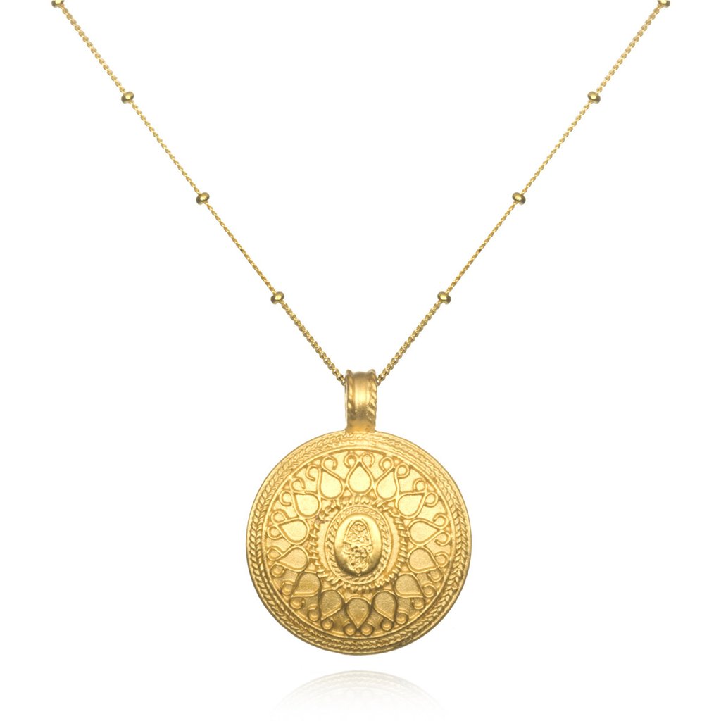 Satya Jewelry - Gold Hamsa Necklace  In the Now