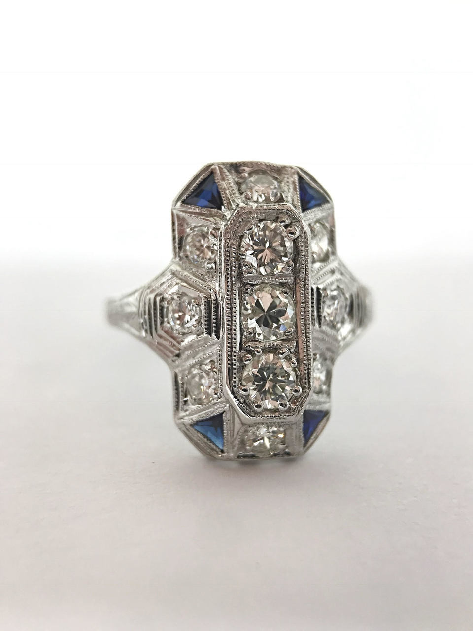 platinum vintage diamond ring platinum vintage diamond ring