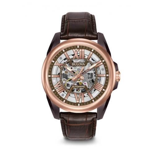 bulova men's automatic watch 98a165 bulova men's automatic watch 98a165