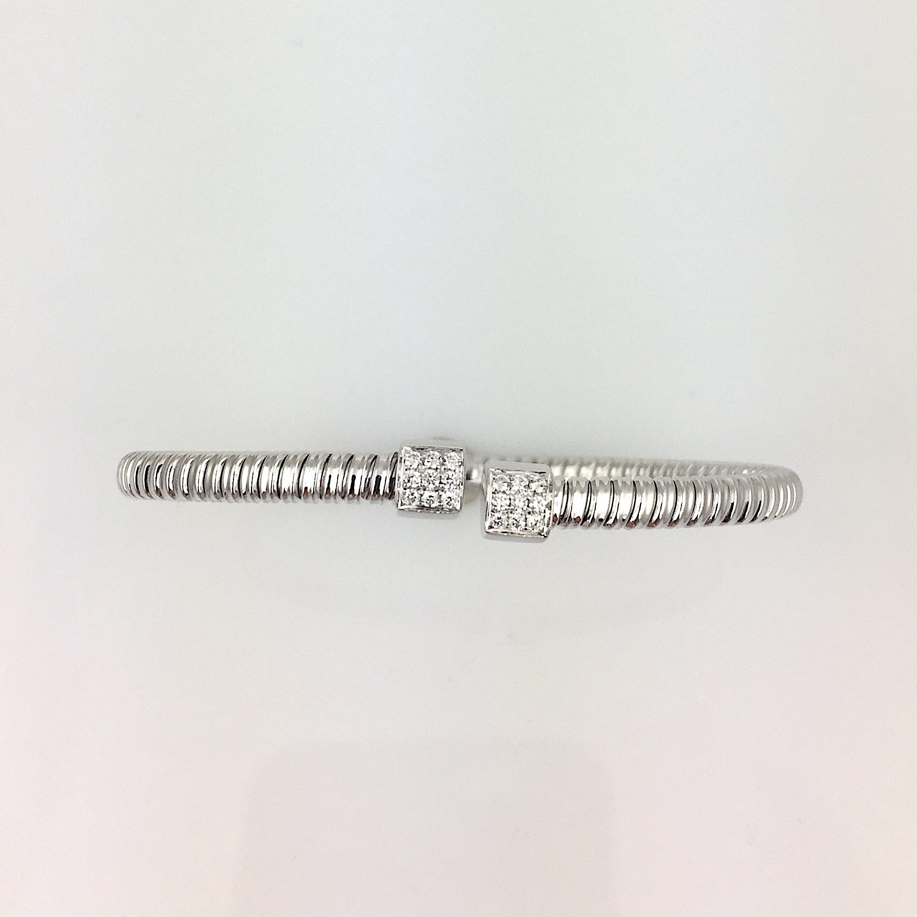 18k white gold flex bracelet 18k white gold flex bracelet
