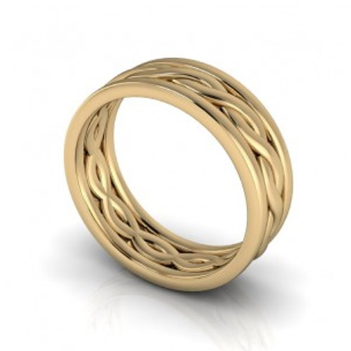 Eternity Woven Wedding Band