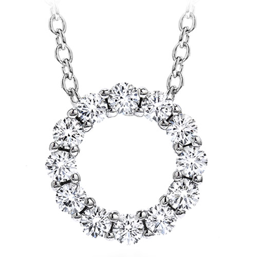 WHIMSICAL MINI CIRCLE PENDANT NECKLACE