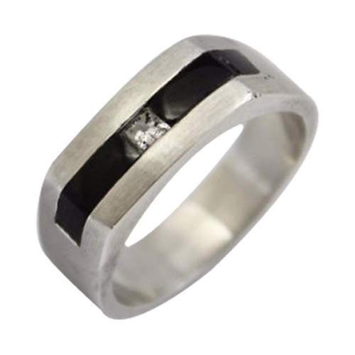 men's platinum onyx and diamond band ring men's platinum onyx and diamond band ring
