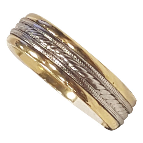 men's 18k and platinum band ring men's 18k and platinum band ring