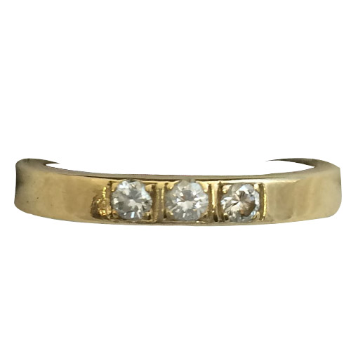 gold diamond band gold diamond band
