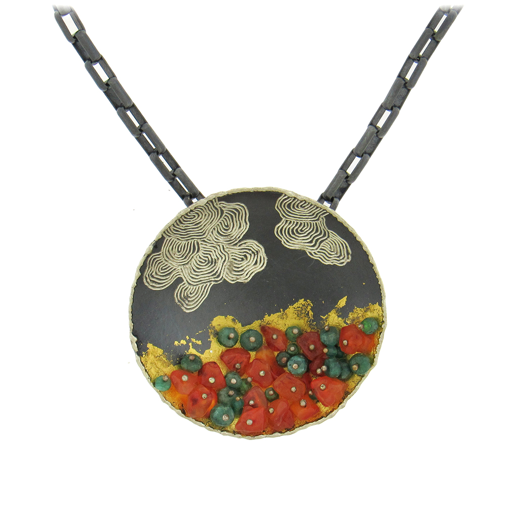 SO YOUNG PARK CIRCLE COLOR NECKLACE