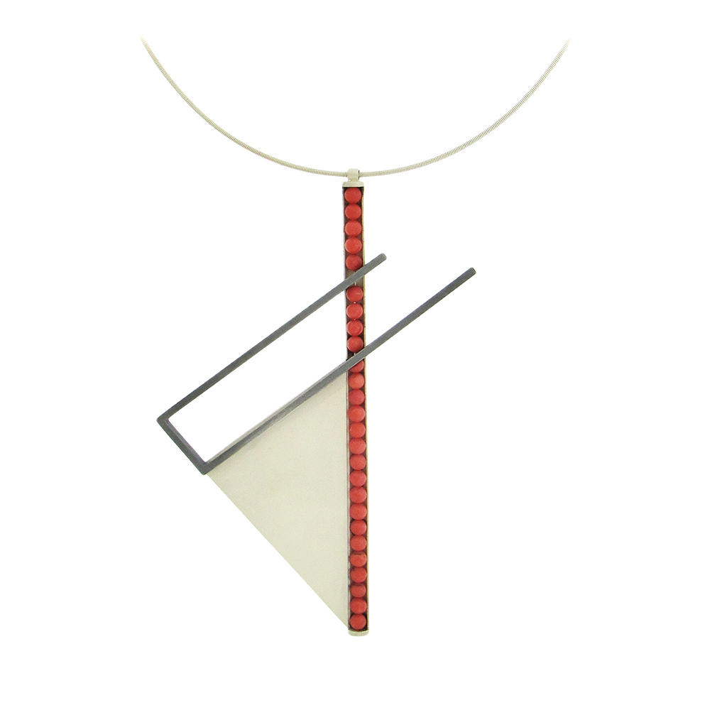 JANIS KERMAN CORAL NECKLACE