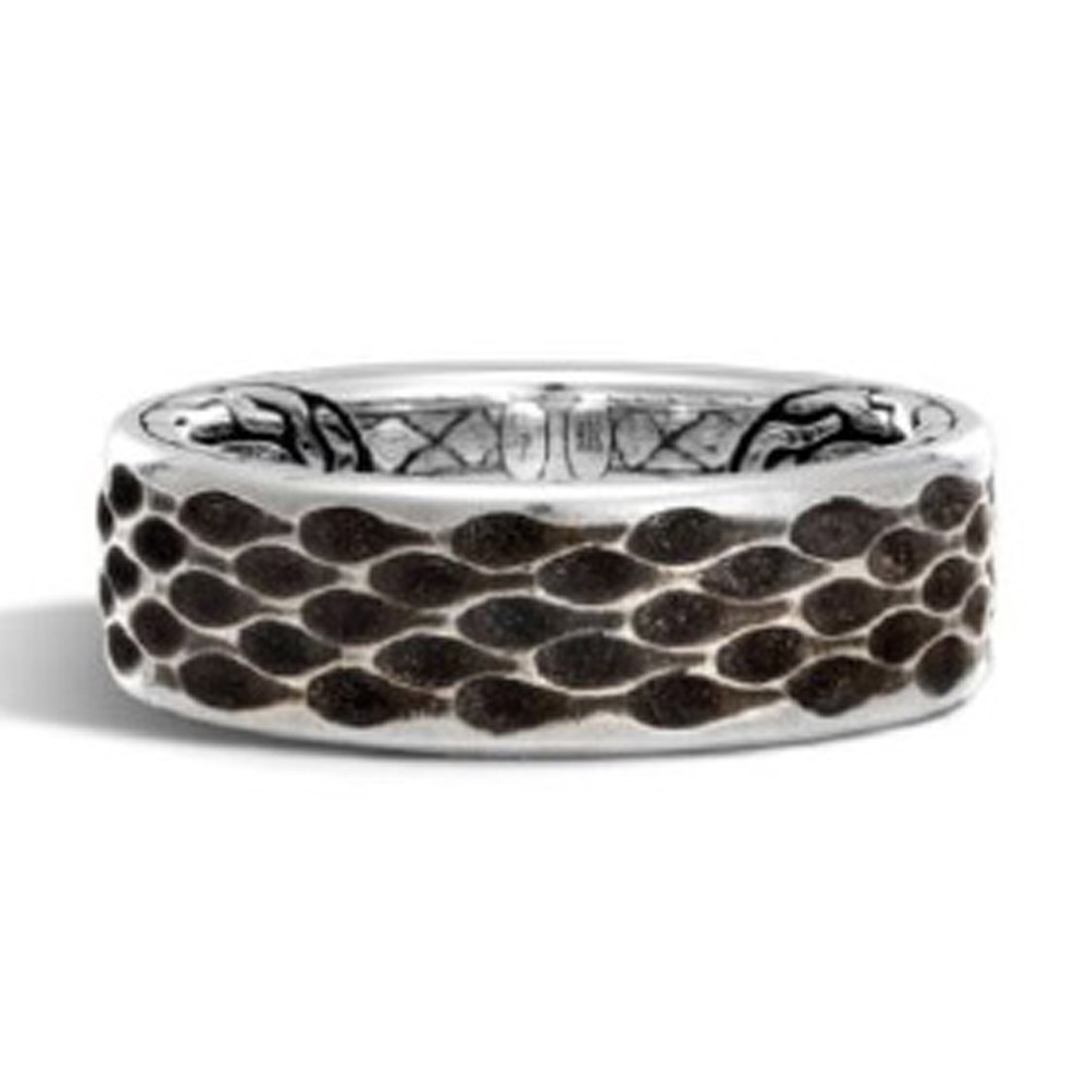 John Hardy Naga Sterling Silver Band Ring