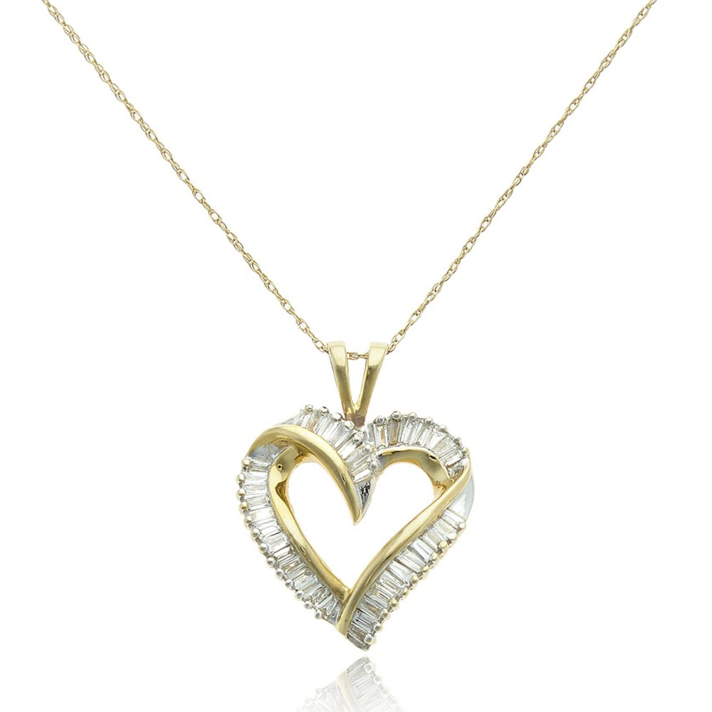 DIAMOND HEART PENDANT