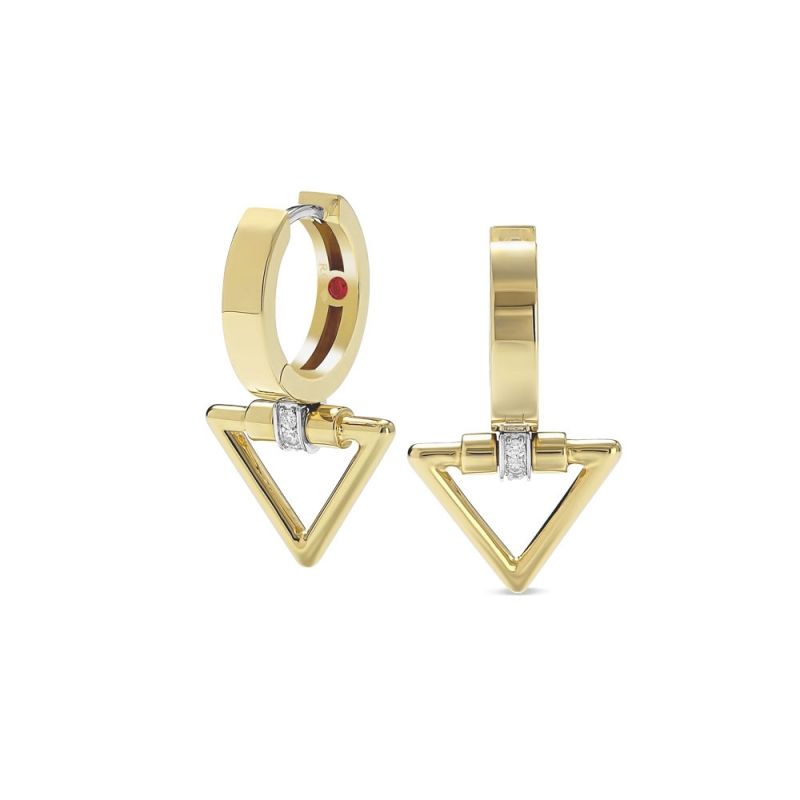 Roberto Coin Stud Earrings with Diamonds