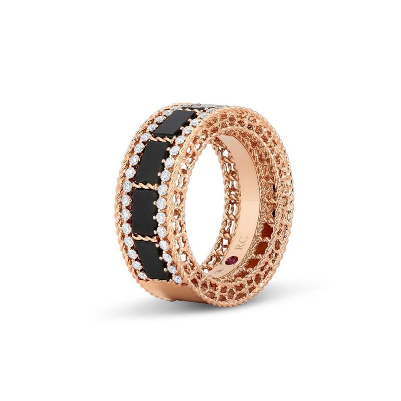 Roberto Coin Cuff with Brown Diamonds