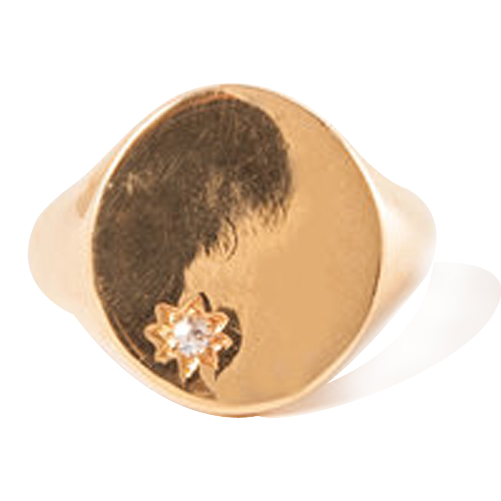 Diamond Signet Ring