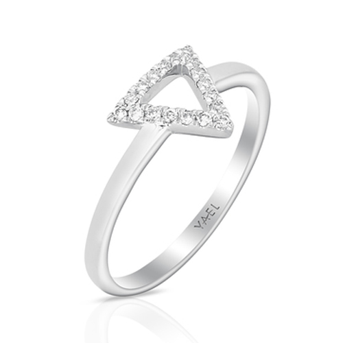 WEDDING BAND YAEL12354W  METAL WHITE GOLD 18K