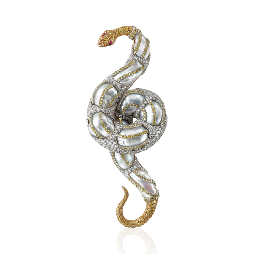 Buccellati Snake Brooch