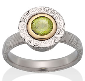 Chris Ploof  The Hannah Ring with Peridot