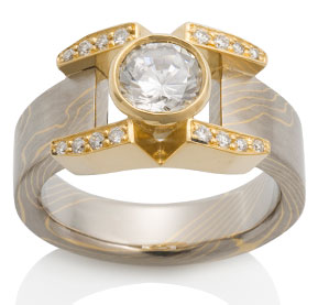 Chris Ploof  The Aria Ring with Pave