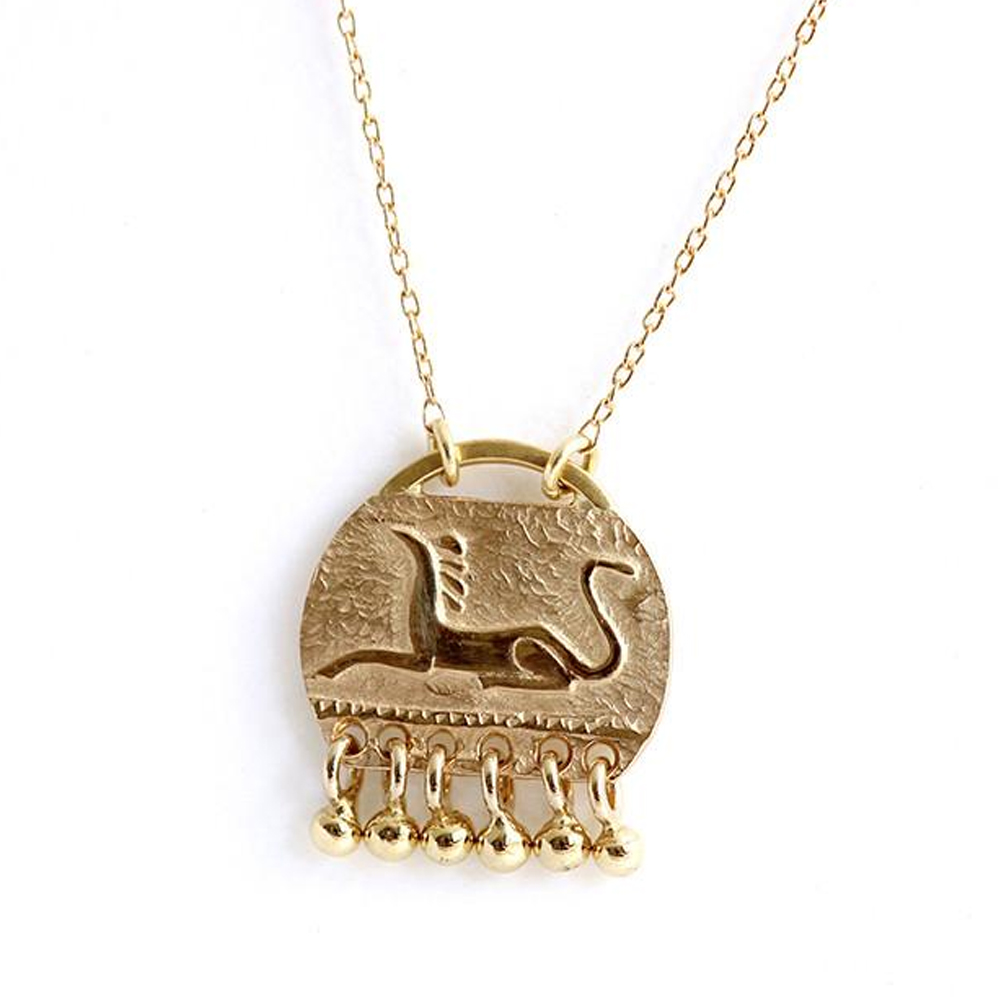 Artemer Gold Mythic Animal Necklace